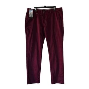 Ashton Porter Mens athletic dress Pant in size 38 new with tags Red